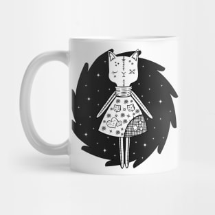 Halloween Story - Voodoo Cat Doll Mug